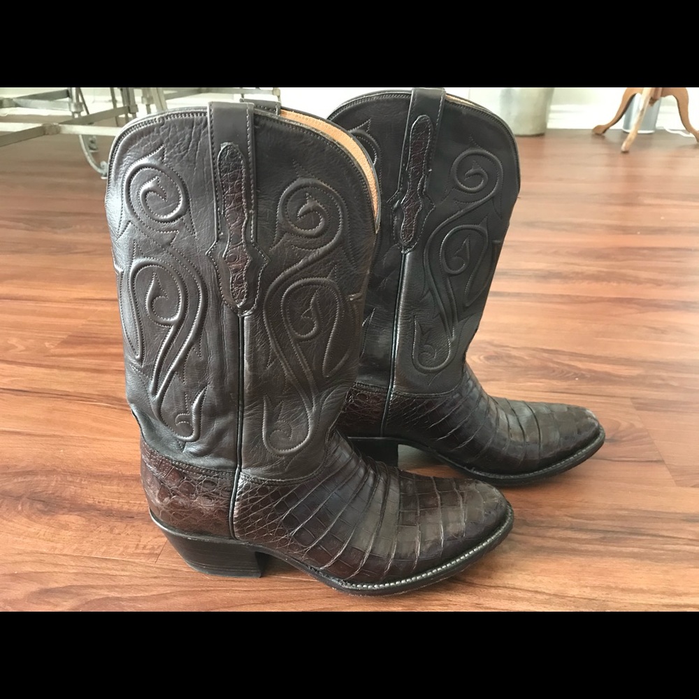 Exotic men’s boots size 10